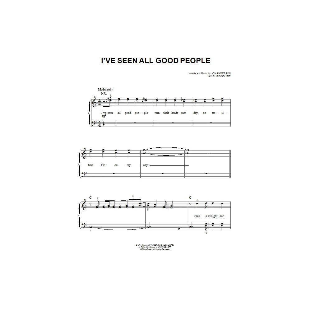 I've Seen All Good People