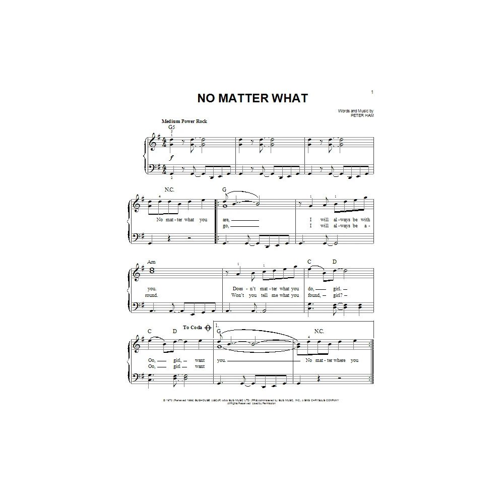 No Matter What