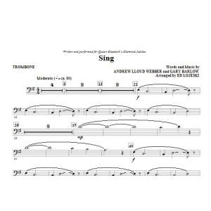 Sing (Queen Elizabeth Diamond Jubilee) - Trombone