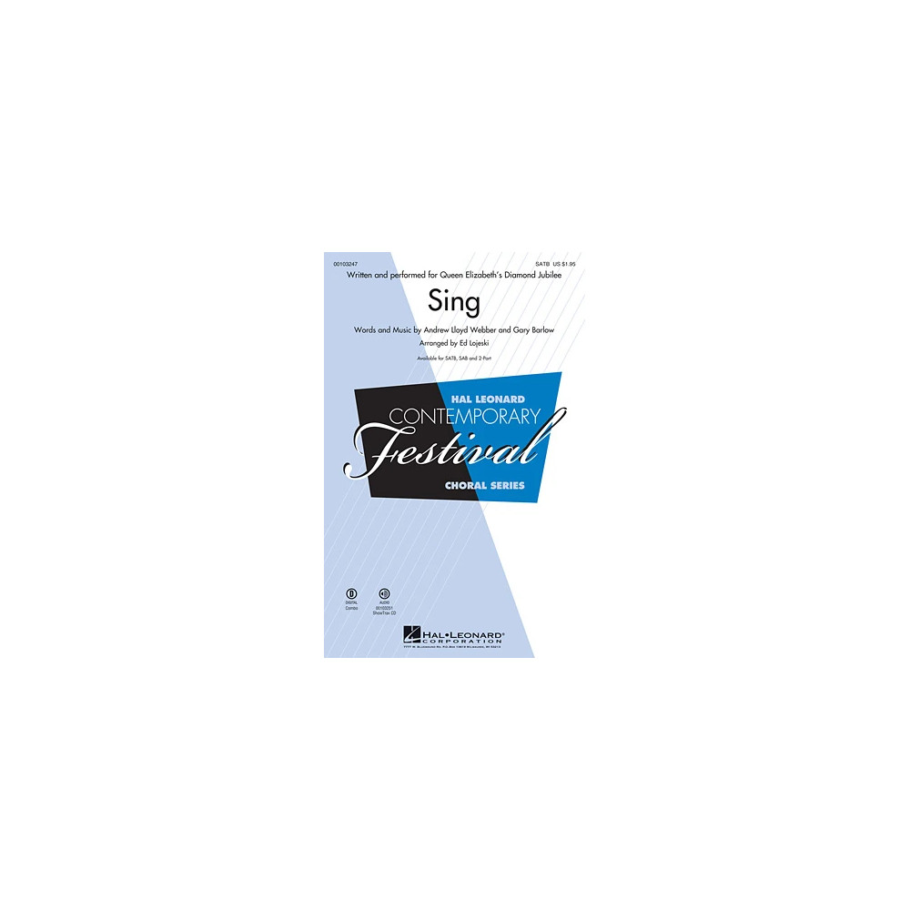 Sing (Queen Elizabeth Diamond Jubilee) - Bass