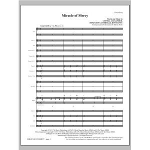 Miracle of Mercy - Partitur