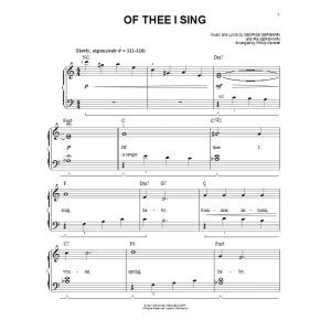 Of Thee I Sing (arr. Phillip Keveren)