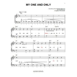 My One And Only (arr. Phillip Keveren)