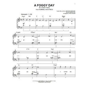 A Foggy Day (In London Town) (arr. Phillip Keveren)