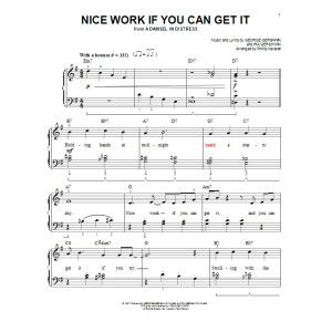 Nice Work If You Can Get It (arr. Phillip Keveren)
