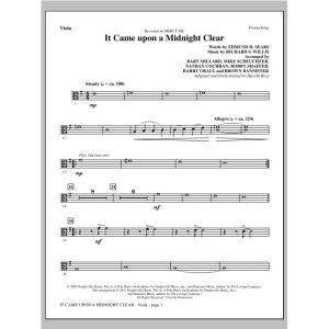 It Came Upon A Midnight Clear - Viola