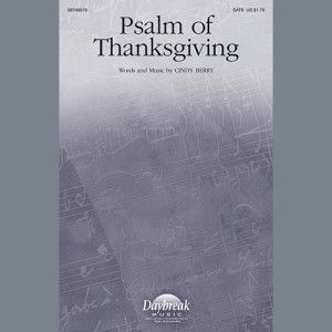 Psalm Of Thanksgiving