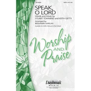 Speak O Lord