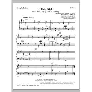 O Holy Night (with "Jesu, Joy of Man's Desiring") - Keyboard String Reduction