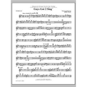 Guys Got 2 Sing - Bb Tenor Saxophone
