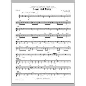 Guys Got 2 Sing - Gitarre