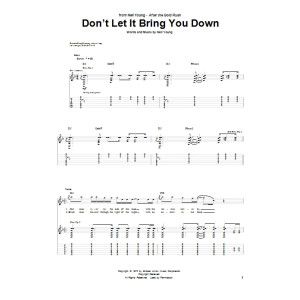 Don''t Let It Bring You Down