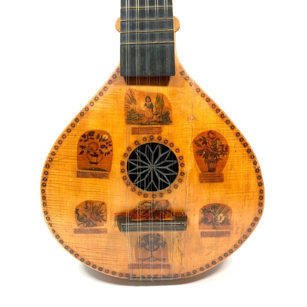 L'Entlenbuch Cittern (Swiss Halszither) from the 1850s