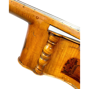 Cistro del Entlenbuch (Halszither suiza) de la década de 1850