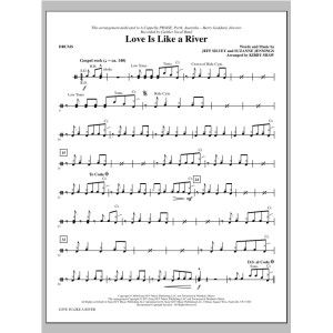 Love Is Like a River - Schlagzeug
