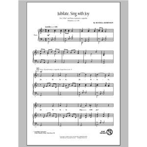 Jubilate, Sing With Joy