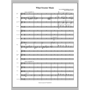 What Sweeter Music - Full Score