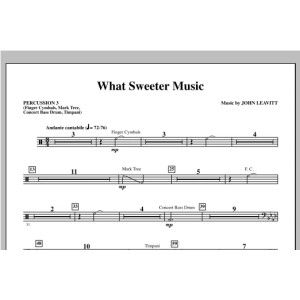 What Sweeter Music - Schlagzeug 3
