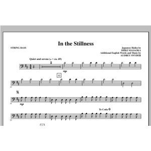 In the Stillness - Bass