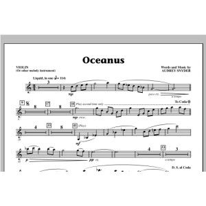 Oceanus - Violin