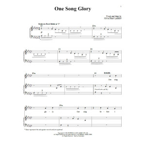 One Song Glory