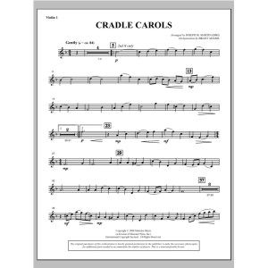 Cradle Carols (from Carols For Choir And Congregation) - Violin 1