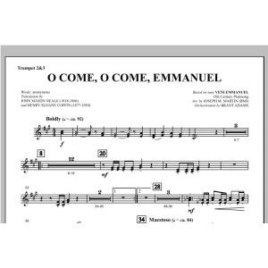 O Come, O Come, Emmanuel (from Carols For Choir And Congregation) - Bb Trumpet 2,3