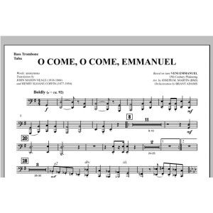 O Come, O Come, Emmanuel (from Carols For Choir And Congregation) - Bass Trombone/Tuba