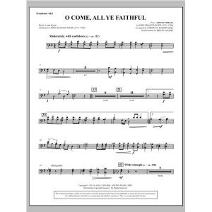 O du fröhliche, o du selige (aus Carols For Choir And Congregation) - Posaune 1 & 2