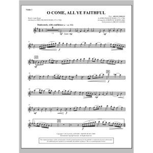 O Come, All Ye Faithful (from Carols For Choir And Congregation) - Violin 1
