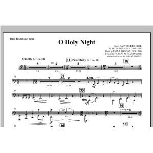 O Holy Night (from Carols For Choir And Congregation) - Bass Trombone/Tuba