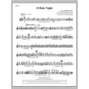 O Holy Night (from Carols For Choir And Congregation) - Violin 1