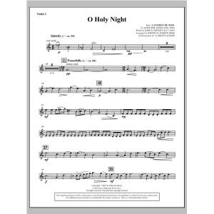 O Holy Night (from Carols For Choir And Congregation) - Violin 2