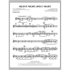 Stille Nacht, Heilige Nacht (aus "Choräle für Chor und Gemeinde") - Bb-Klarinette 1,2