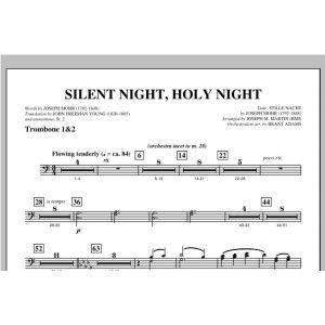 Silent Night, Holy Night (from "carols For Choir And Congregation") - Trombone 1 & 2