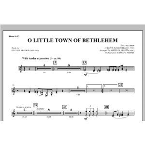 O Little Town Of Bethlehem (from Carols For Choir And Congregation) - F Horn 1,2
