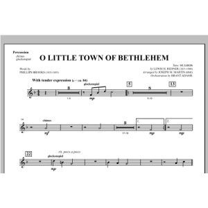 O Little Town Of Bethlehem (from Carols For Choir And Congregation) - Percussion
