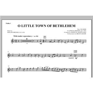O kleine Stadt von Bethlehem (aus Carols For Choir And Congregation) - Violine 1