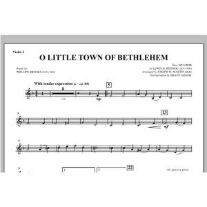O Little Town Of Bethlehem (from Carols For Choir And Congregation) - Violin 2