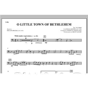 O Little Town Of Bethlehem (from Carols For Choir And Congregation) - Cello