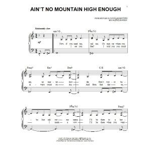 Ain't No Mountain High Enough