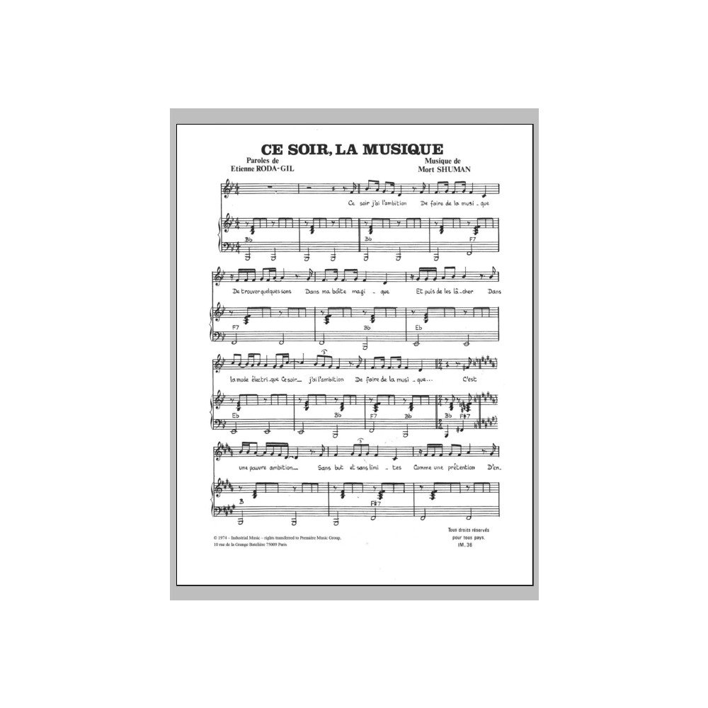 Ce Soir La Musique