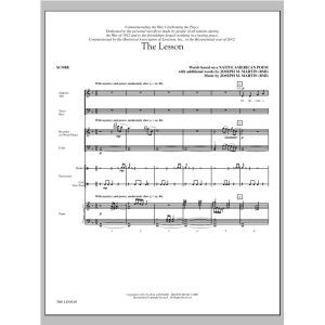 The Lesson - Full Score