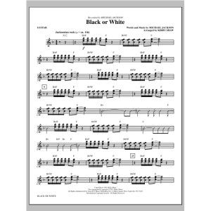 Black or White - Gitarre