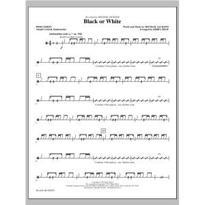 Black or White - Aux. Perc.