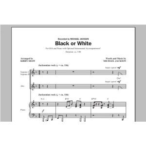 Black Or White (arr. Kirby Shaw)