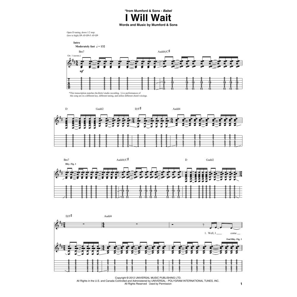 I Will Wait