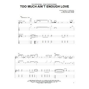 Too Much Ain't Enough Love