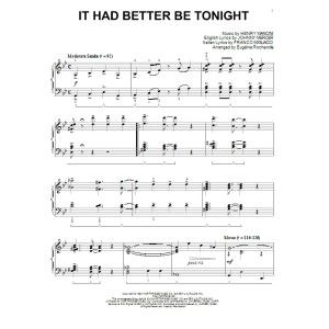 It Had Better Be Tonight