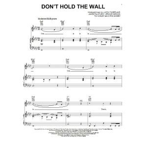 Don''t Hold The Wall
